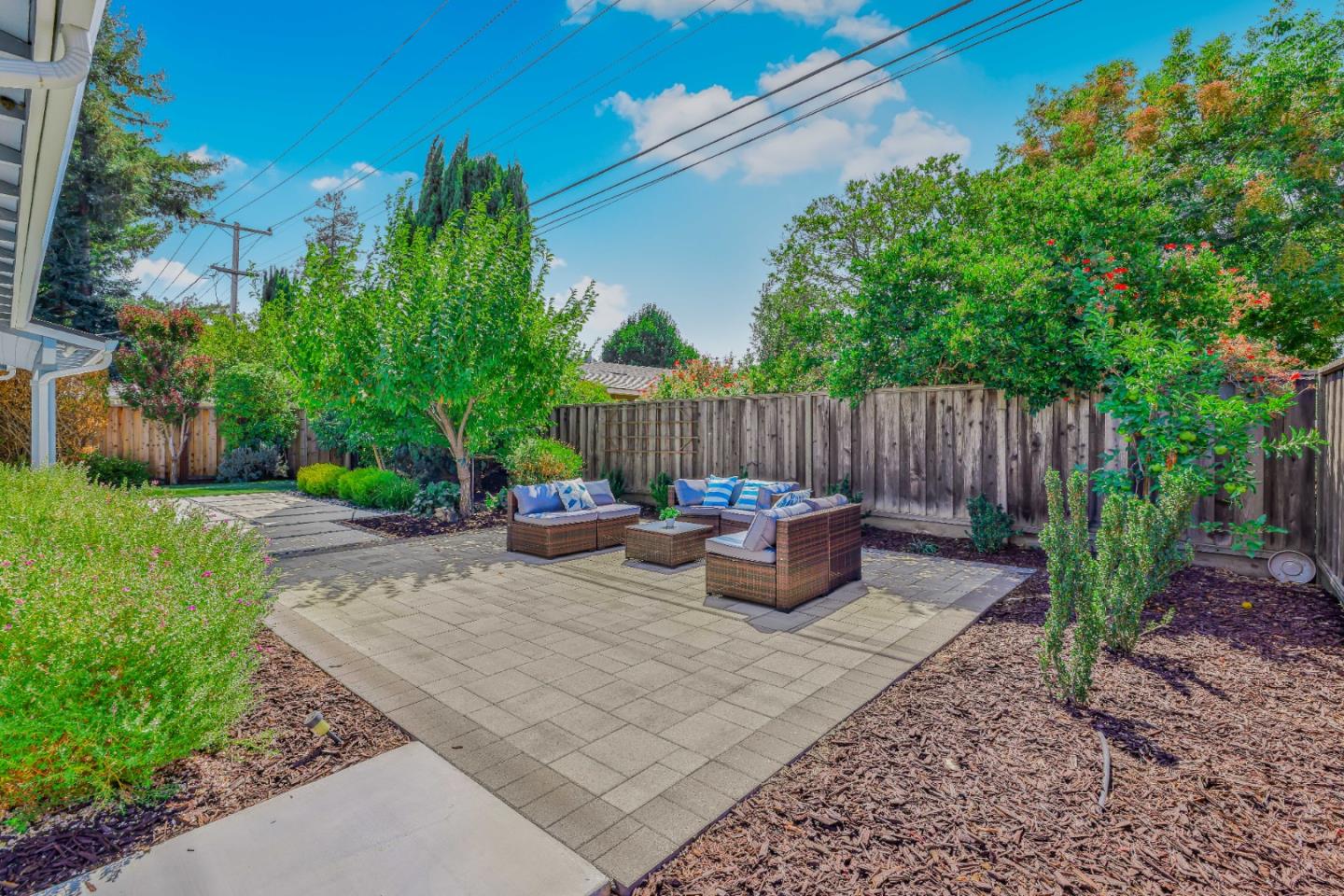 1120 Springfield Drive Campbell, CA 95008 - Photo 41 of 48 a view of a backyard with sitting area