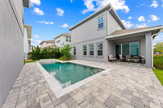 a view of a swimming pool