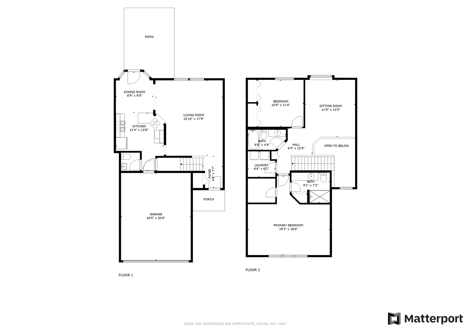 1106 Delta Drive Elgin, IL 60123 - Photo 26 of 26 a picture of a floor plan