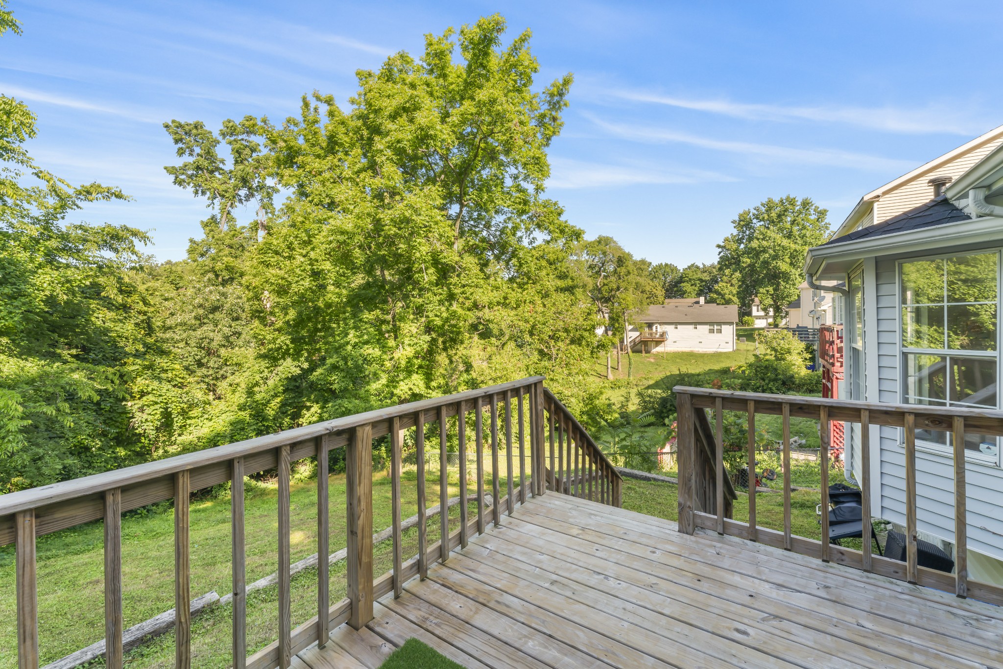 829 Bishopsgate Road Antioch, TN 37013 - Photo 18 of 18 a view of a balcony with wooden floor