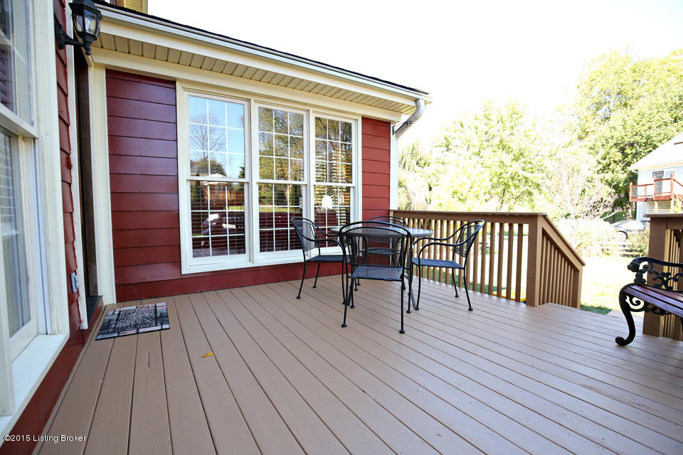 12407 Kirkham Road Louisville, KY 40299 - Photo 45 of 48 Rear Deck