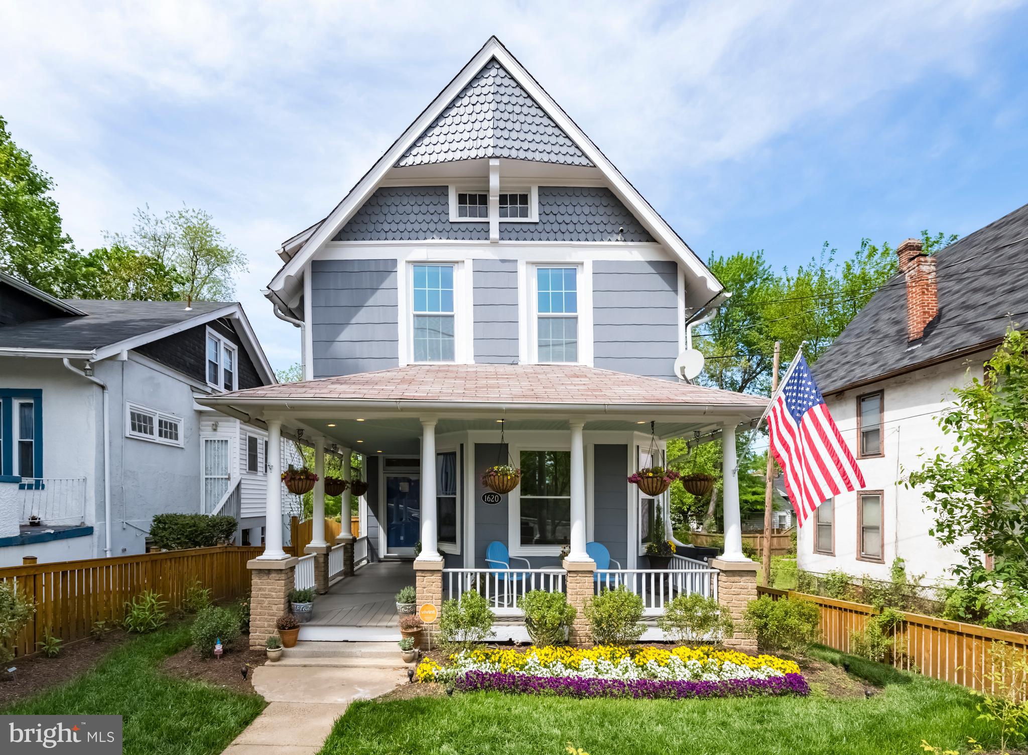 1620 Hamlin Street Northeast Washington, DC 20018 - Photo 1 of 40 Gorgeous Brookland Victorian :: 1620 Hamlin St NE