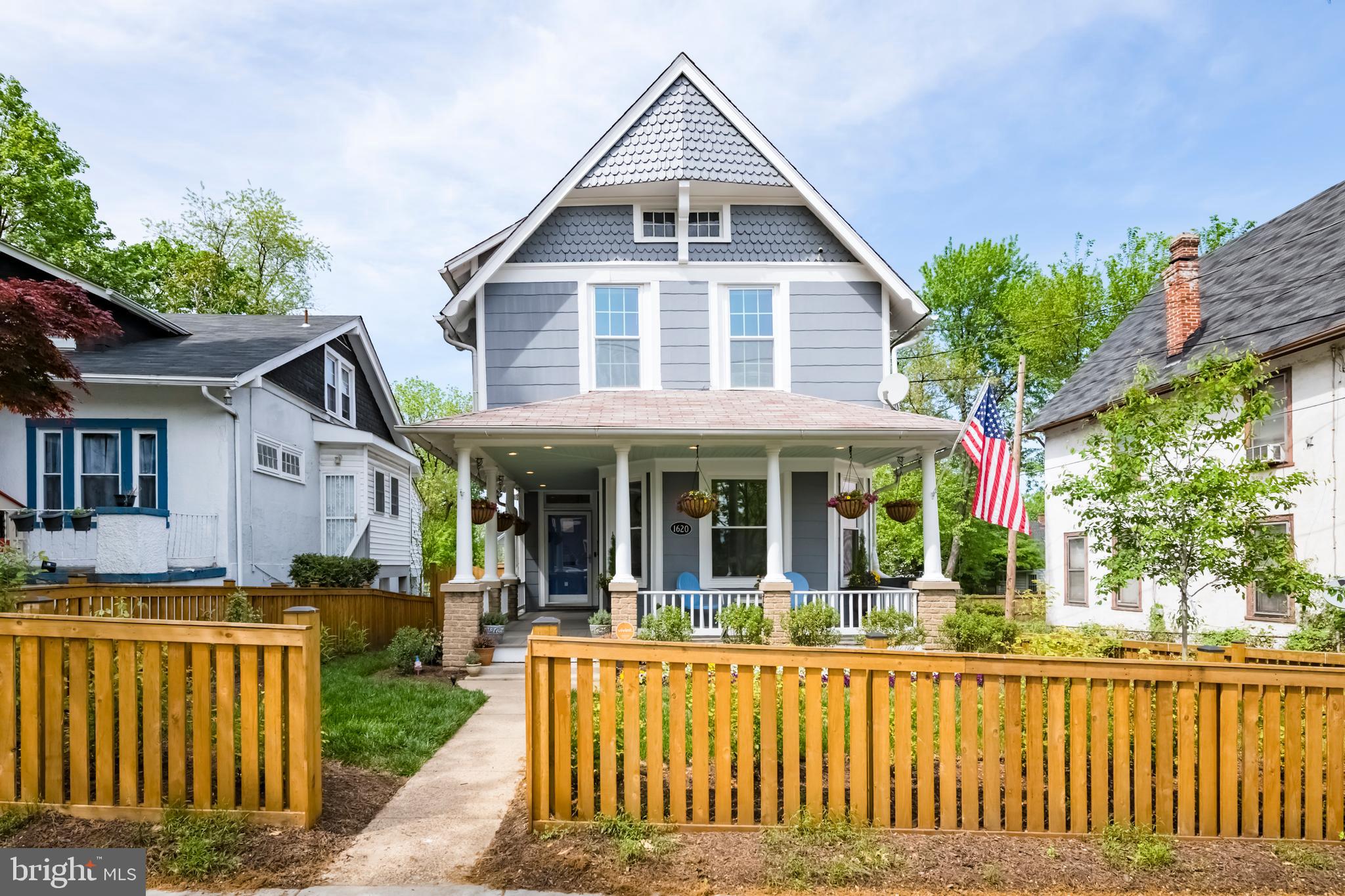 1620 Hamlin Street Northeast Washington, DC 20018 - Photo 2 of 40 Well taken care of with beautiful fence around lot