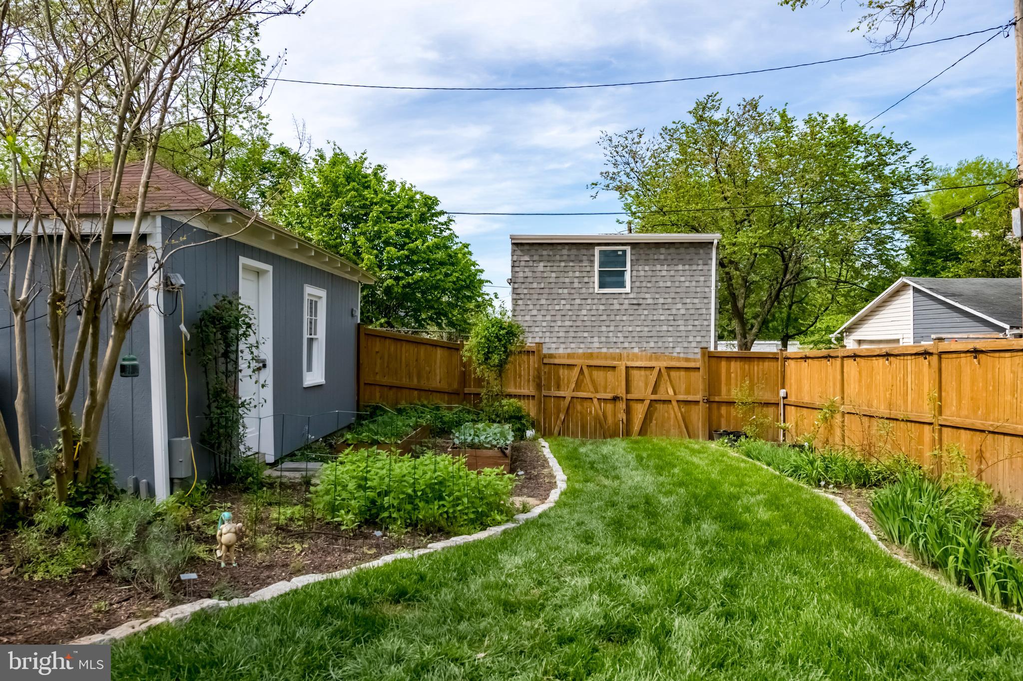 1620 Hamlin Street Northeast Washington, DC 20018 - Photo 34 of 40 Detached garage with garage door.