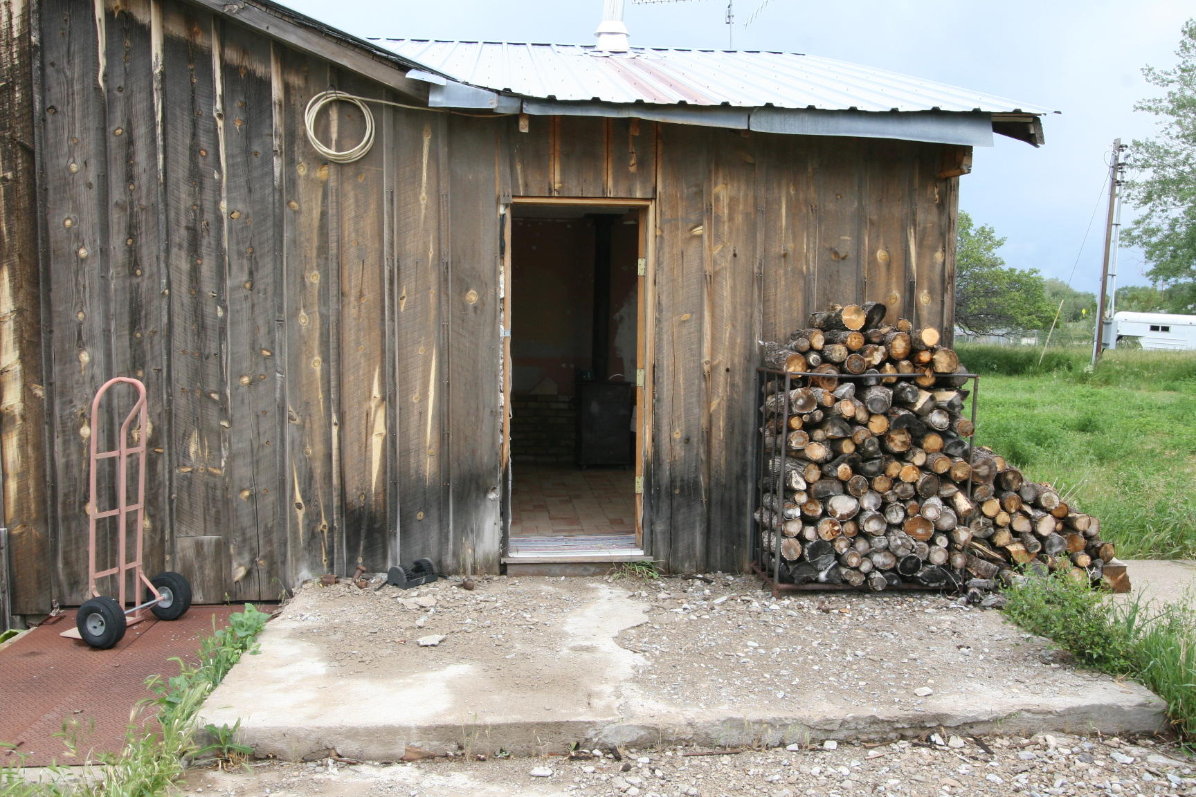 35310 Highway 145 Redvale, CO 81431 - Photo 29 of 38 a view of a wooden door of the house