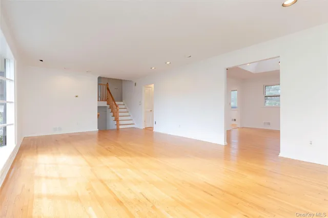 a view of empty room