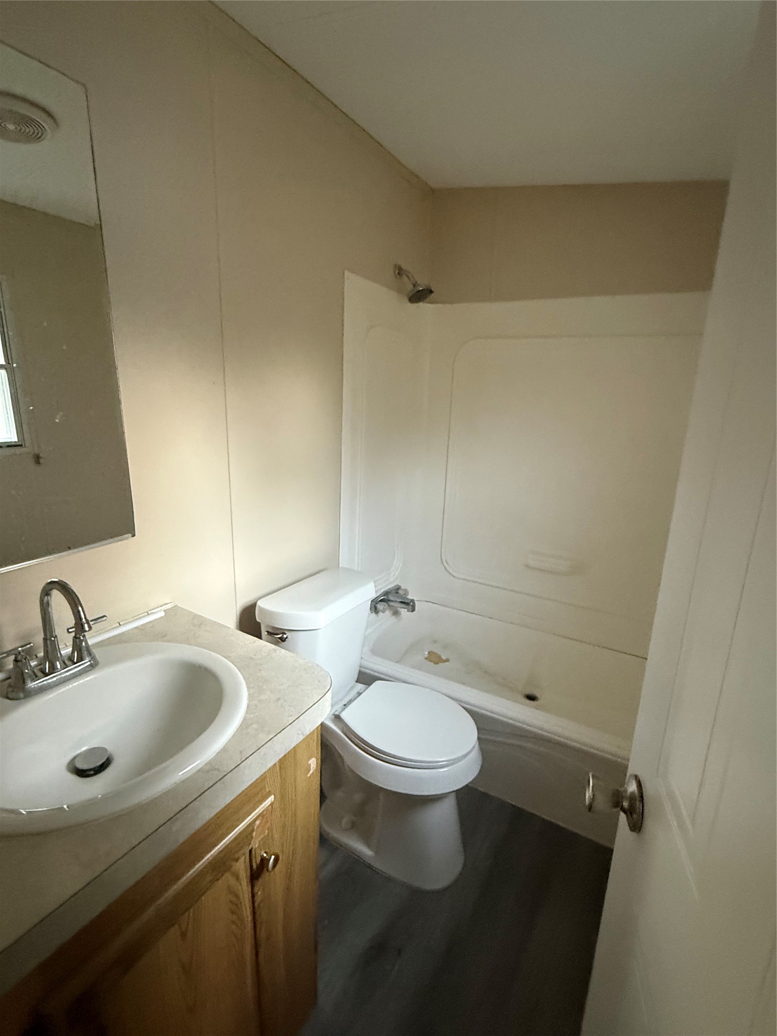 144 Private Road Cleveland, TX 77327 - Photo 2 of 17 a bathroom with a sink toilet and shower