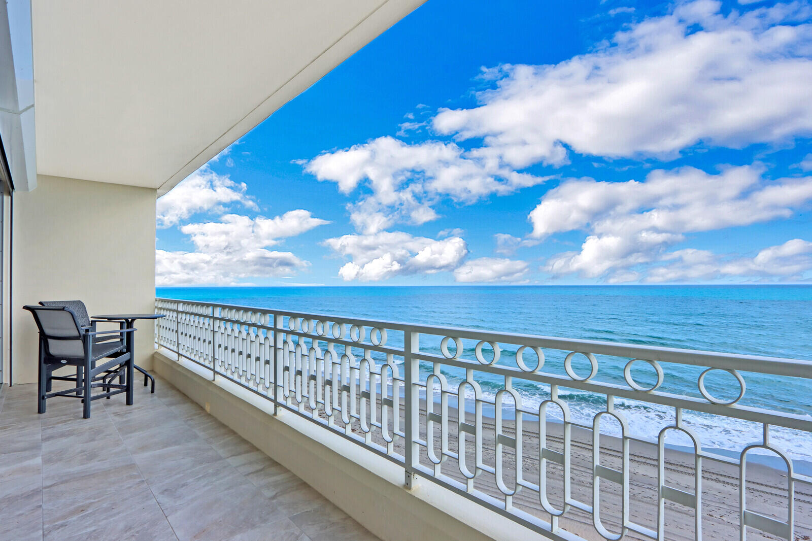19950 South Beach Road, Unit 5S Jupiter, FL 33469 - Photo 16 of 55 Oceanfront Balcony