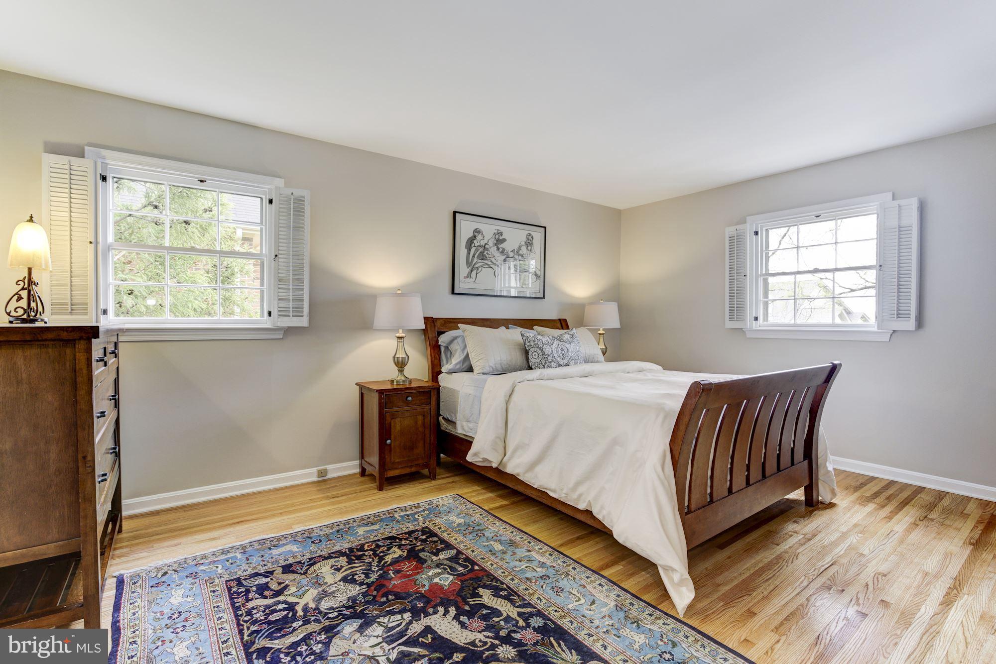 4801 Little Falls Road Arlington, VA 22207 - Photo 11 of 28 a bedroom with bed and window
