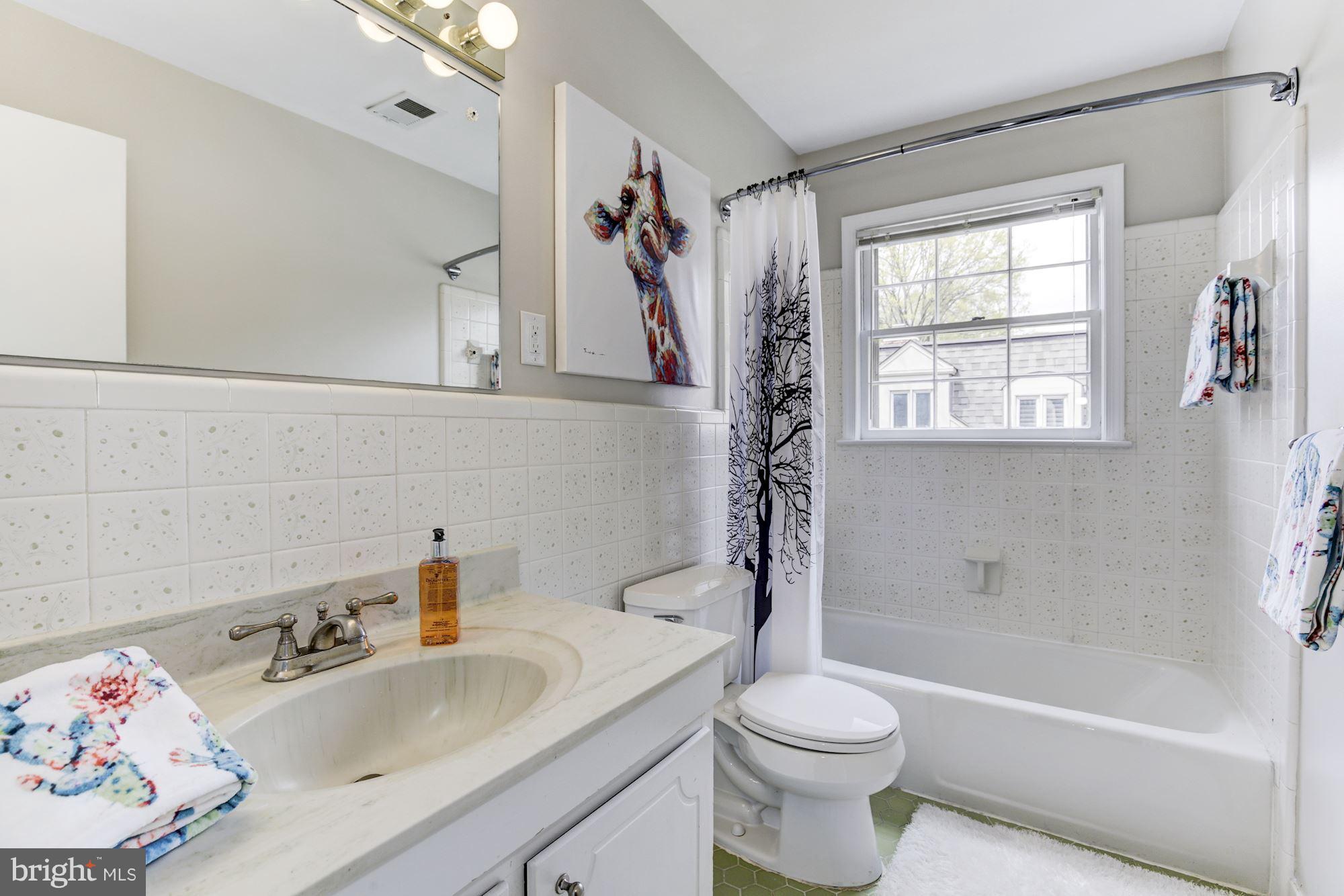 4801 Little Falls Road Arlington, VA 22207 - Photo 15 of 28 a bathroom with a sink toilet and shower