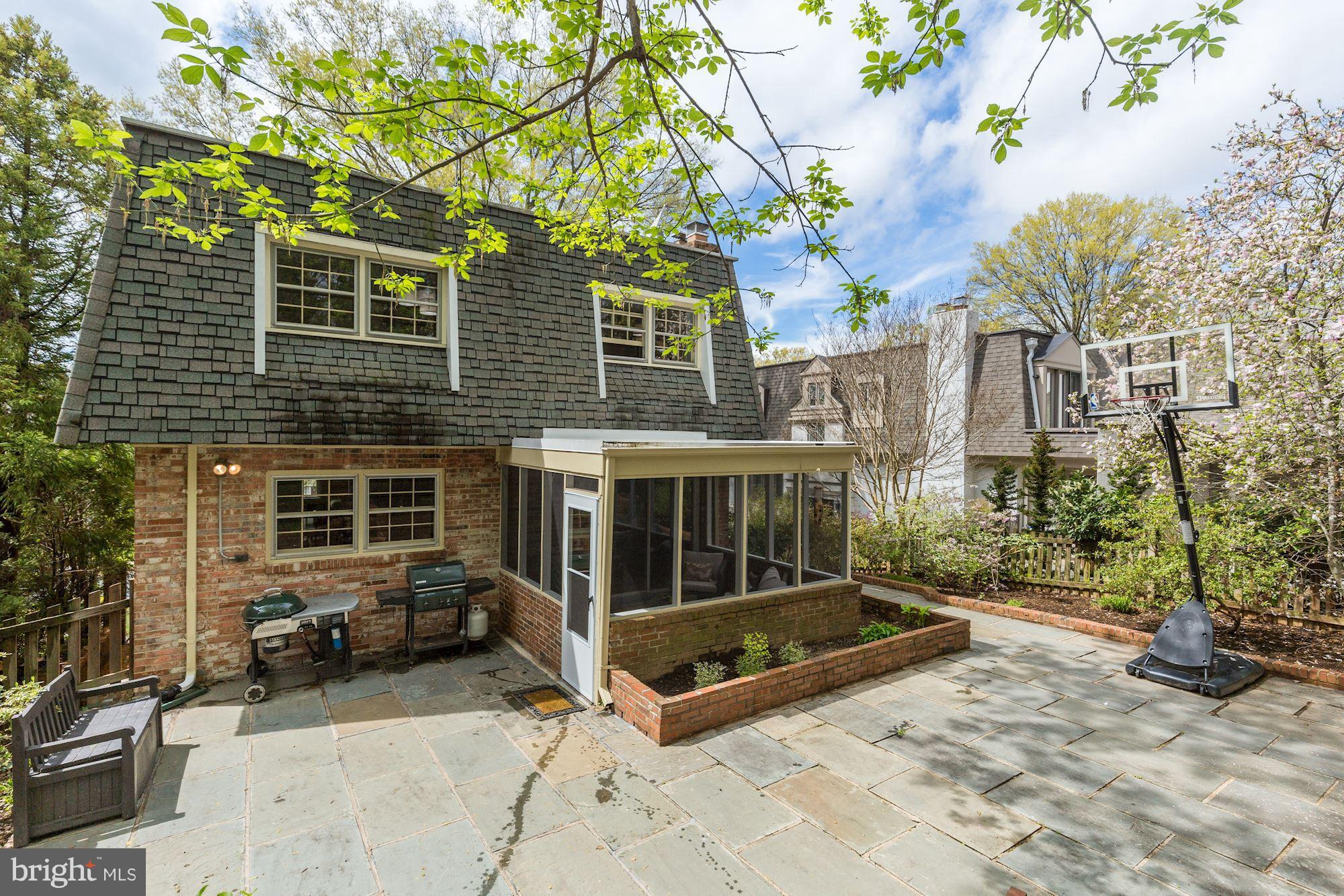 4801 Little Falls Road Arlington, VA 22207 - Photo 22 of 28 a view of a house with backyard and sitting area