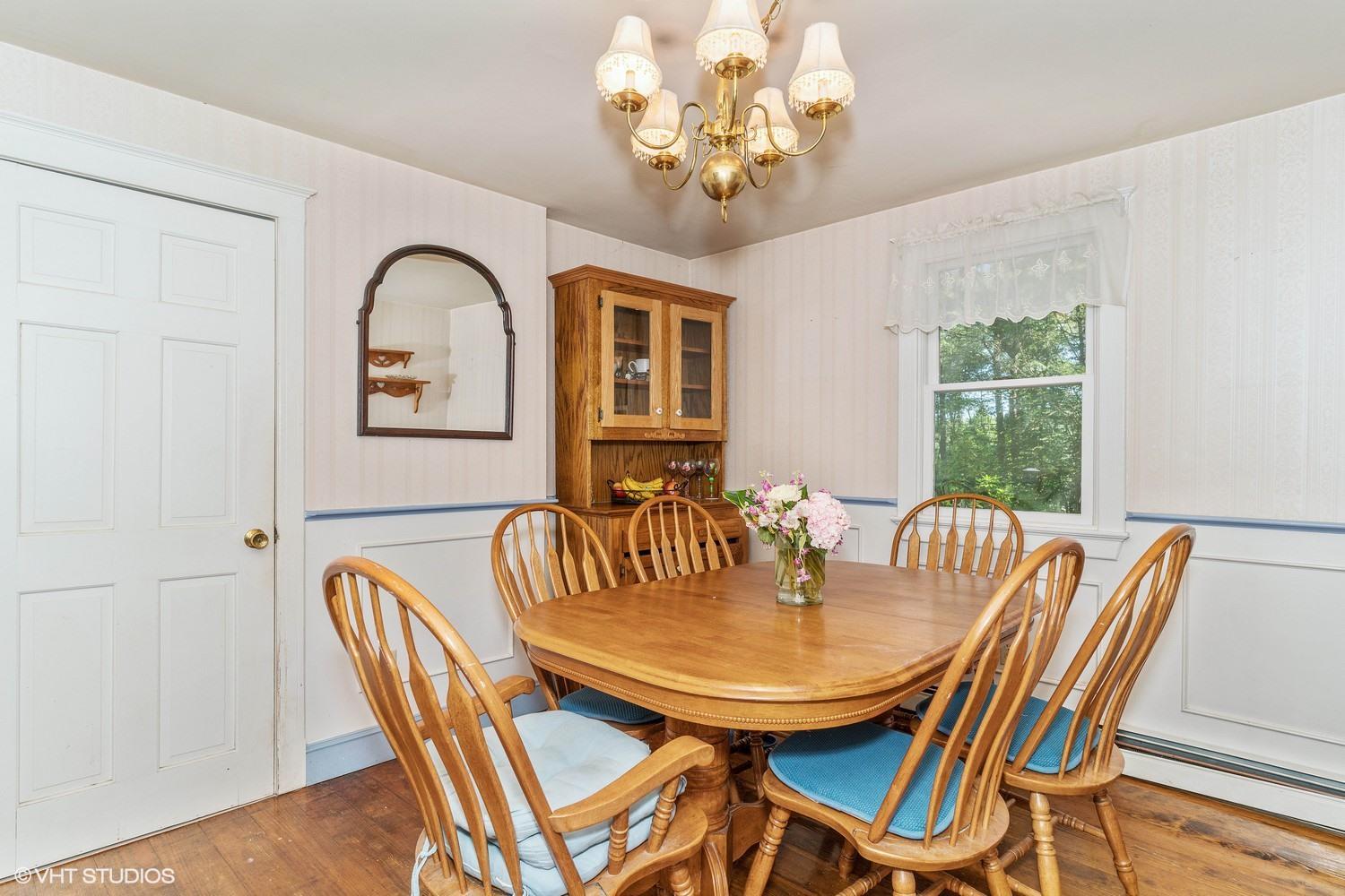 16 Pimlico Pond Road Forestdale, MA 02644 - Photo 9 of 10 a view of a dining room with furniture window and outside view