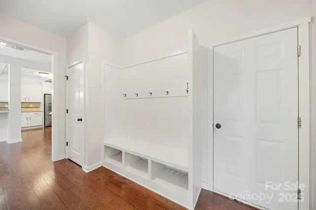 wooden floor in an empty room