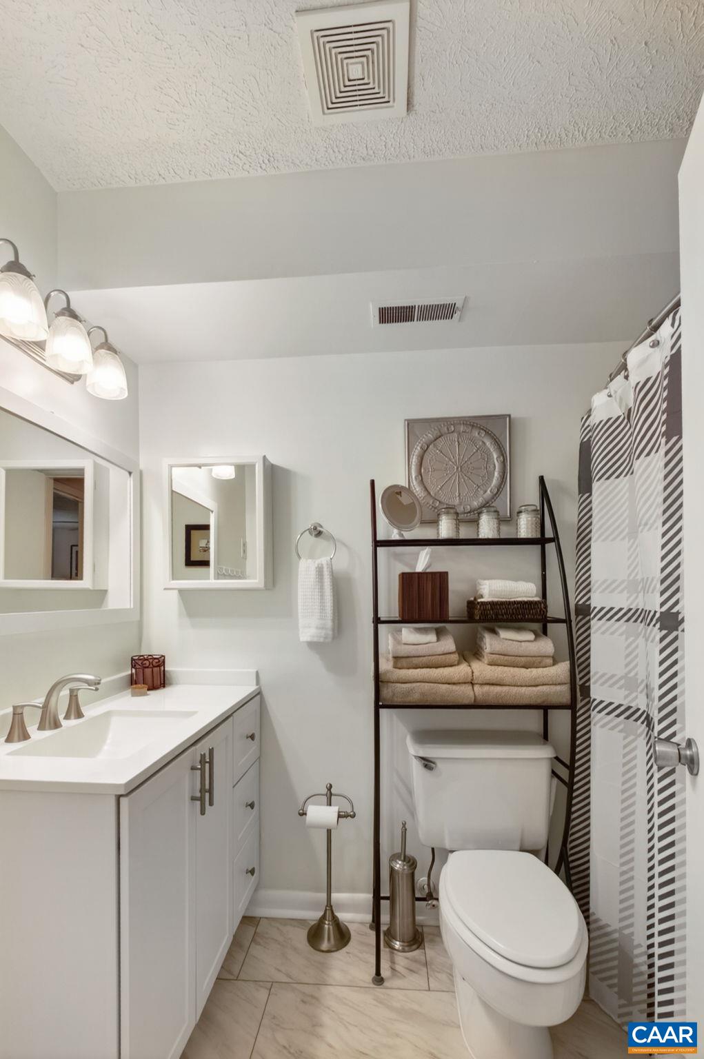 114 Turtle Creek Road, Unit 4 Charlottesville, VA 22901 - Photo 18 of 41 a bathroom with a toilet a sink and mirror