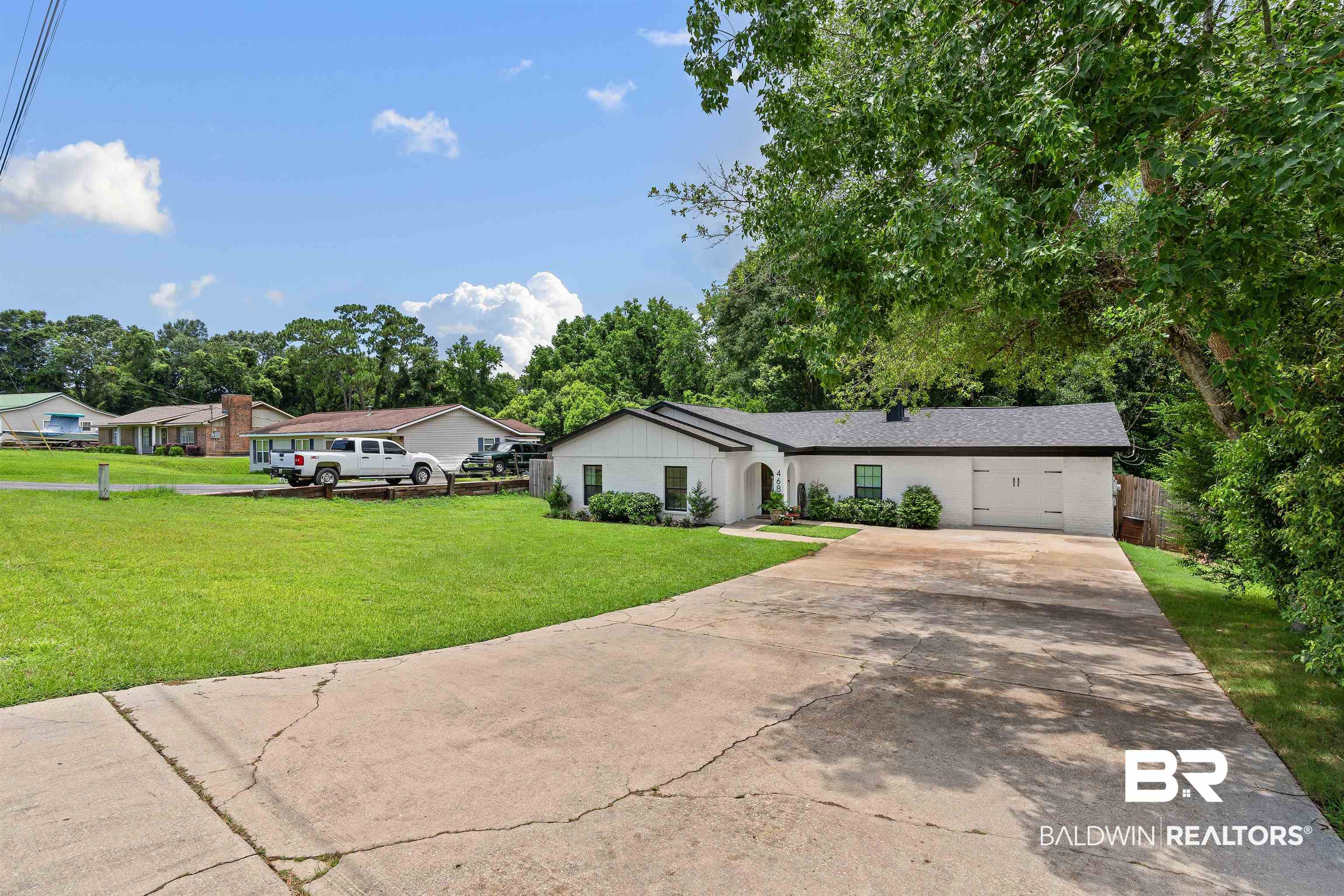 4682 Opal Drive Mobile, AL 36619 - Photo 2 of 27 Ranch-style home featuring a front yard