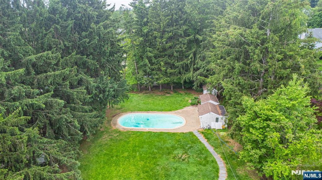 163 Sand Spring Road Morristown, NJ 07960 - Photo 32 of 39 an aerial view of a house with a yard