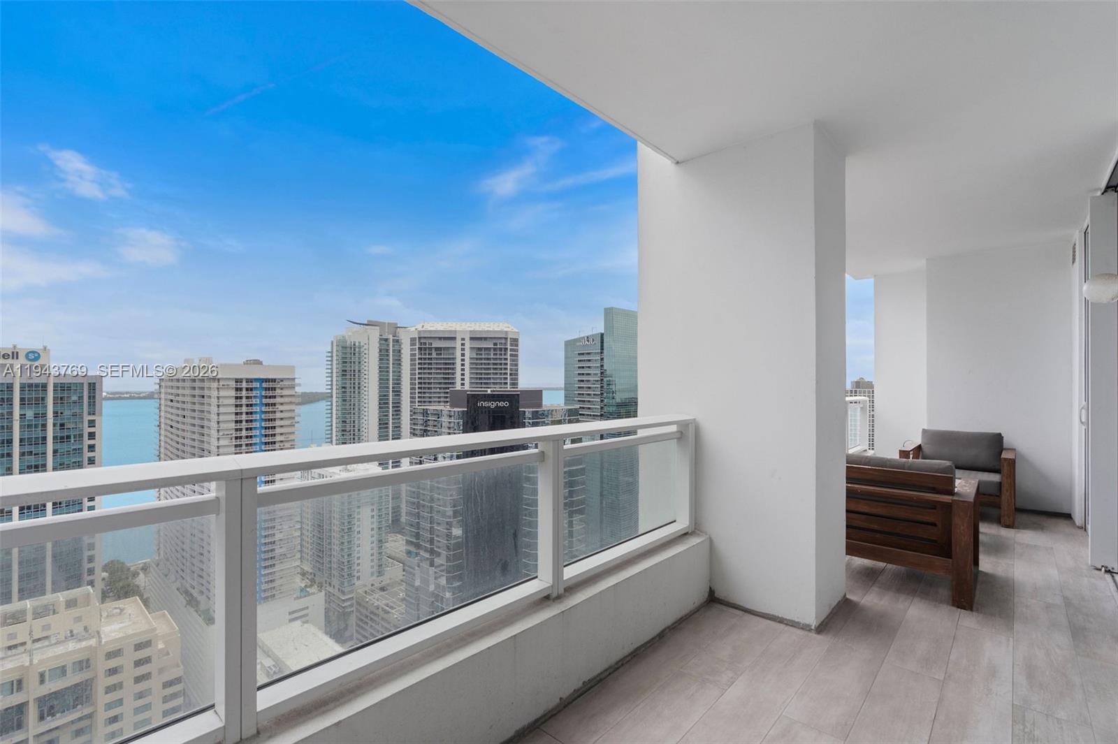 1080 Brickell Avenue, Unit 3702 Miami, FL 33131 - Photo 5 of 24 a view of city from balcony
