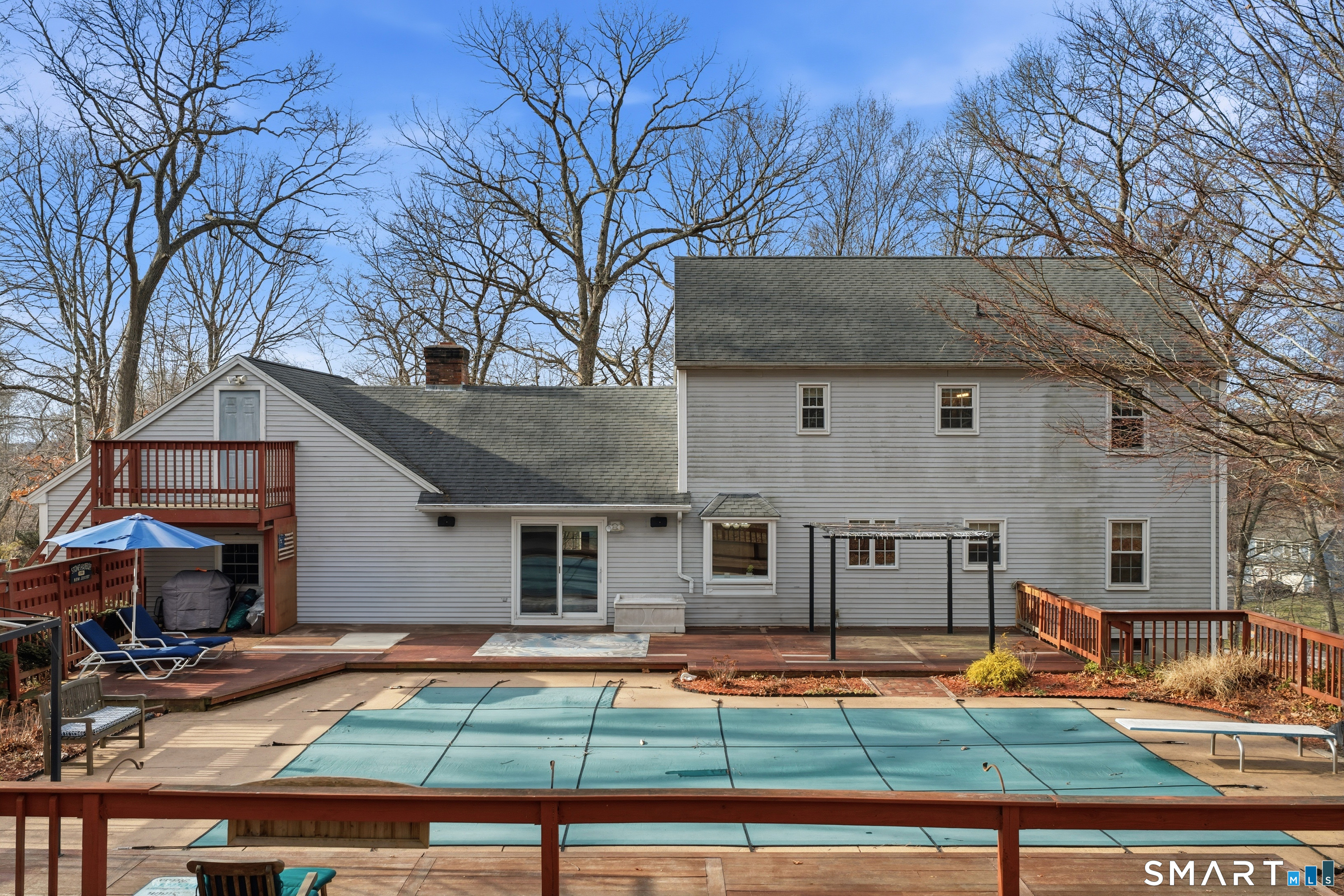 48 Bittersweet Drive Ledyard, CT 06335 - Photo 5 of 38 front view of a house with an trees