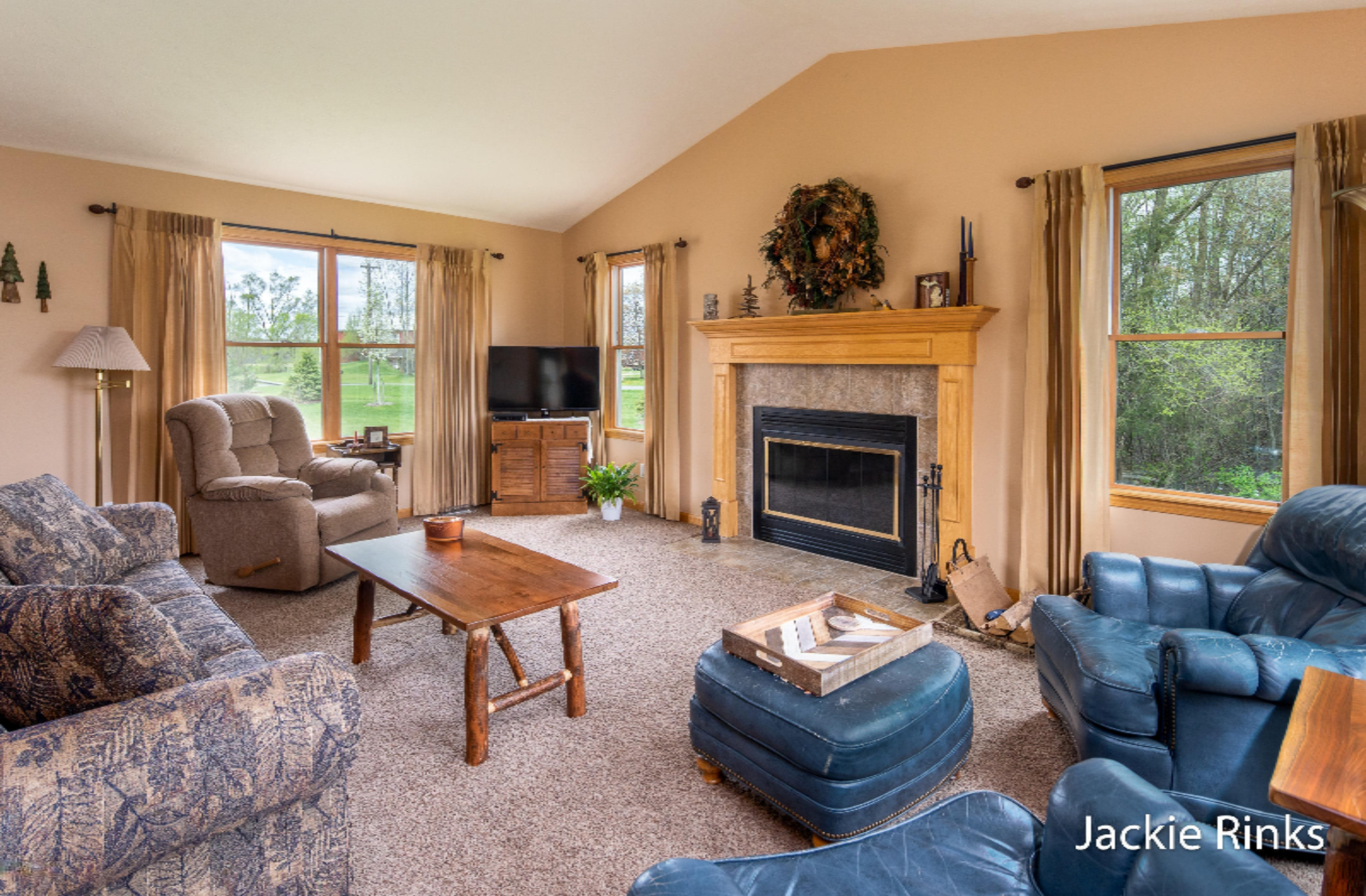 5798 Whites Bridge Road Belding, MI 48809 - Photo 5 of 28 Whites bridge another view of living roo