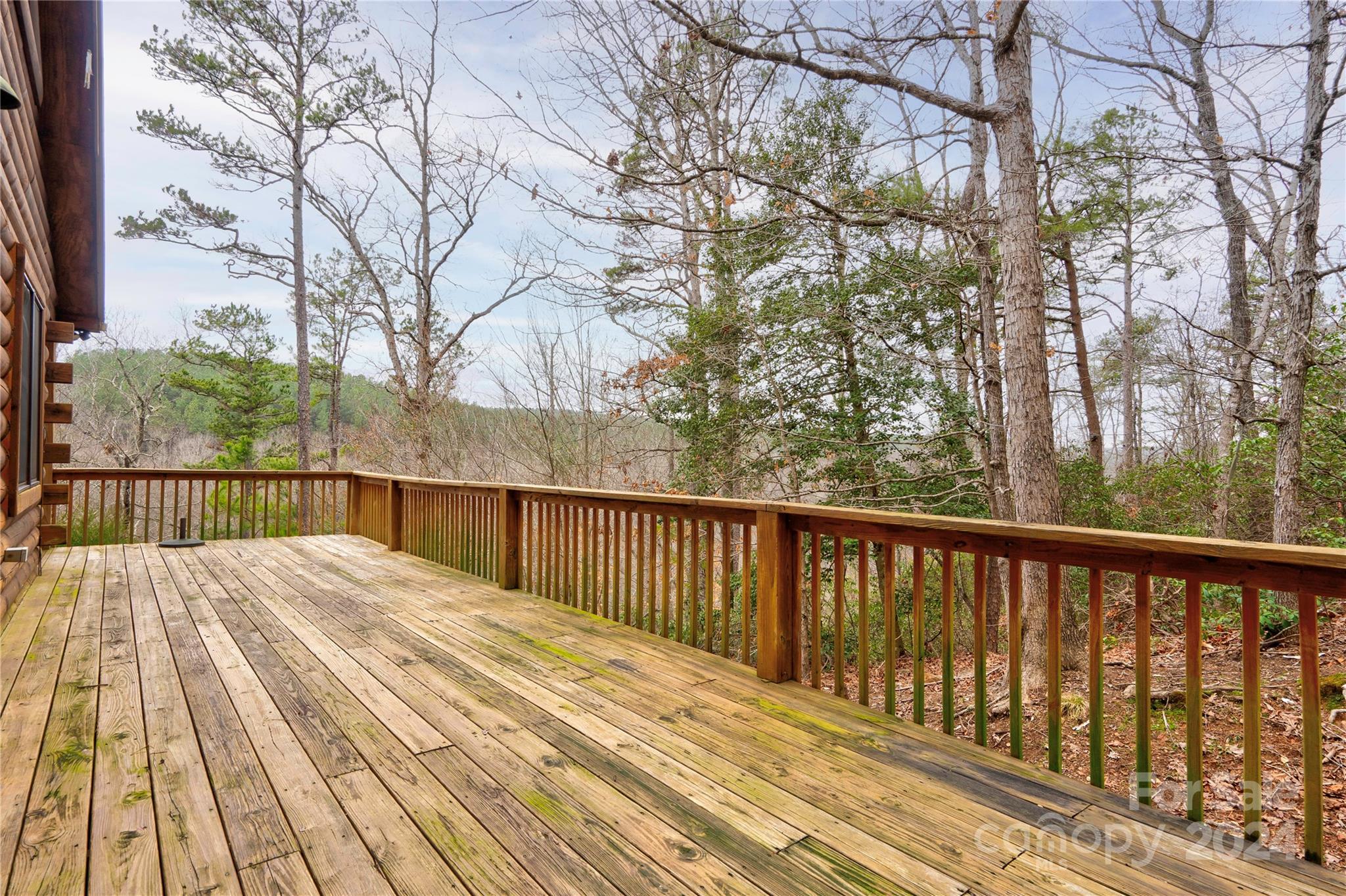 273 Sasafras Ridge Rutherfordton, NC 28139 - Photo 7 of 41 a view of balcony with wooden floor and fence