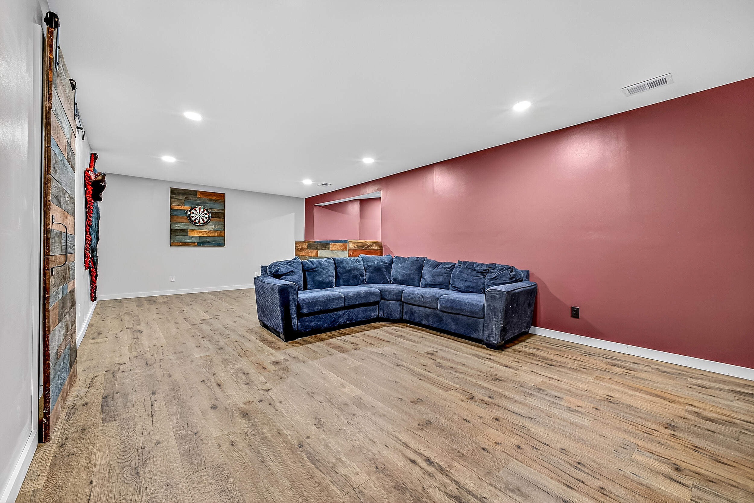 464 Grover Road Muskegon, MI 49442 - Photo 26 of 37 Basement Rec Space