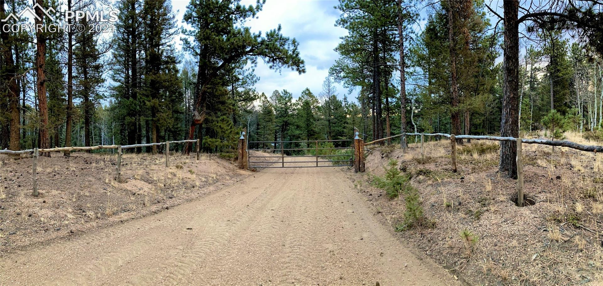 7826 Cedar Mountain Road Divide, CO 80814 - Photo 1 of 1 Entry Gate