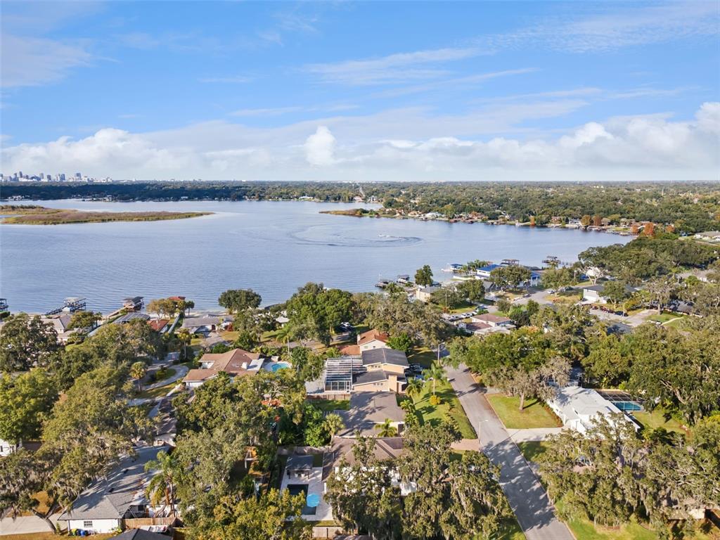 5018 Monet Avenue Belle Isle, FL 32812 - Photo 51 of 56 a view of a lake with a city