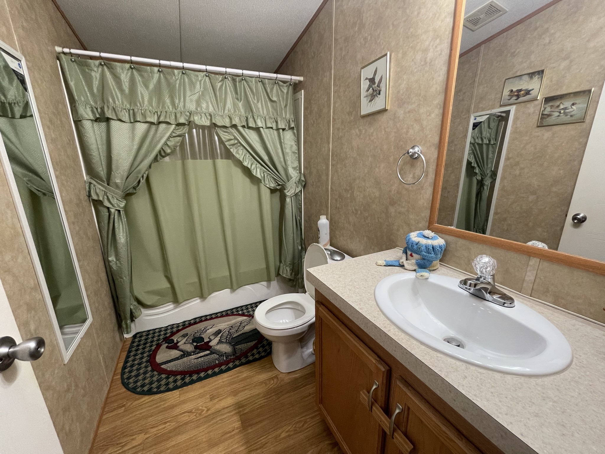 3556 Goshen Road Santa Fe, TN 38482 - Photo 16 of 22 a bathroom with a sink a toilet and a mirror