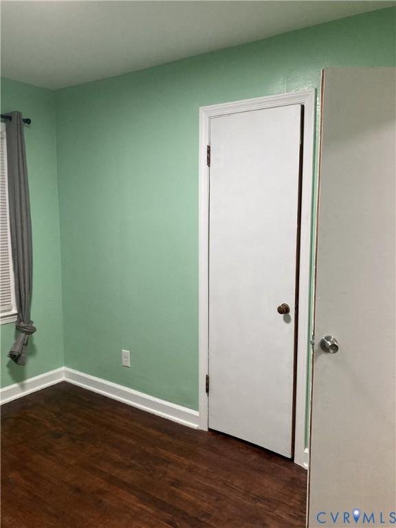 3003 Burge Street Hopewell, VA 23860 - Photo 11 of 30 an empty room with wooden floor and closet