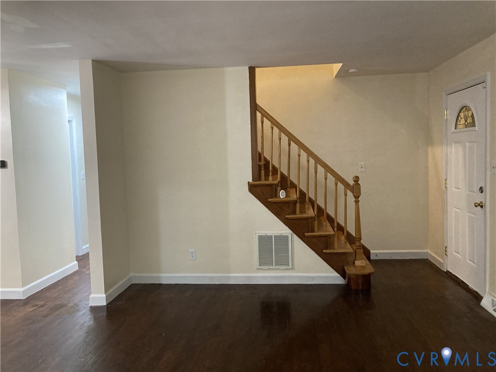 3003 Burge Street Hopewell, VA 23860 - Photo 15 of 30 a view of entryway and hall with wooden floor