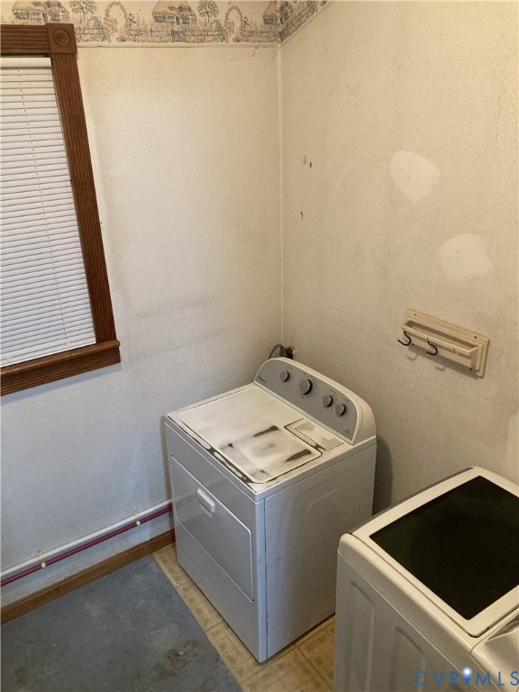 3003 Burge Street Hopewell, VA 23860 - Photo 25 of 30 a utility room with dryer and washer