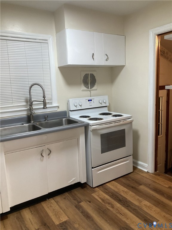 3003 Burge Street Hopewell, VA 23860 - Photo 29 of 30 a kitchen with white cabinets and white appliances