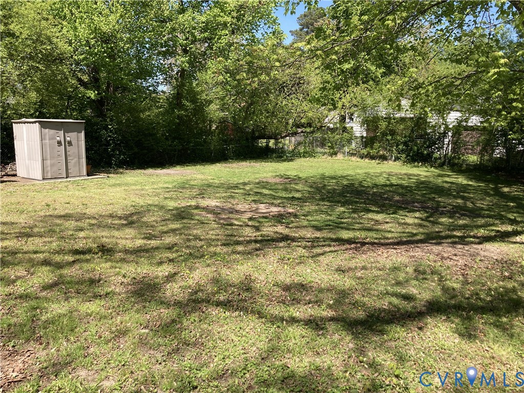 3003 Burge Street Hopewell, VA 23860 - Photo 5 of 30 a view of a yard with an outdoor space
