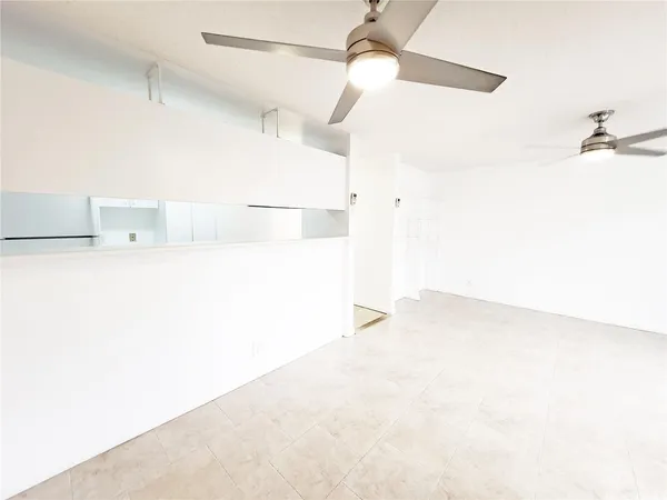 a view of a refrigerator in it