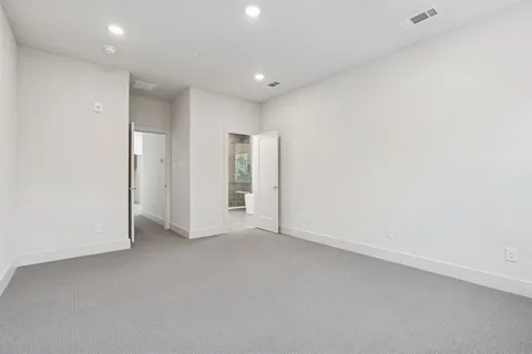 a view of empty room