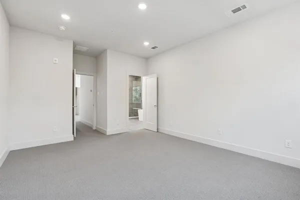 a view of empty room