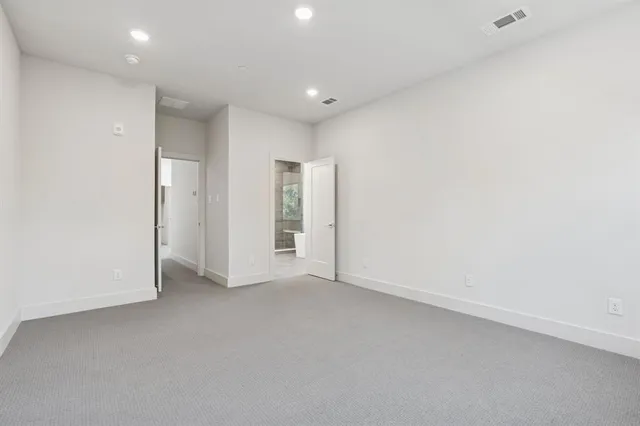 a view of empty room