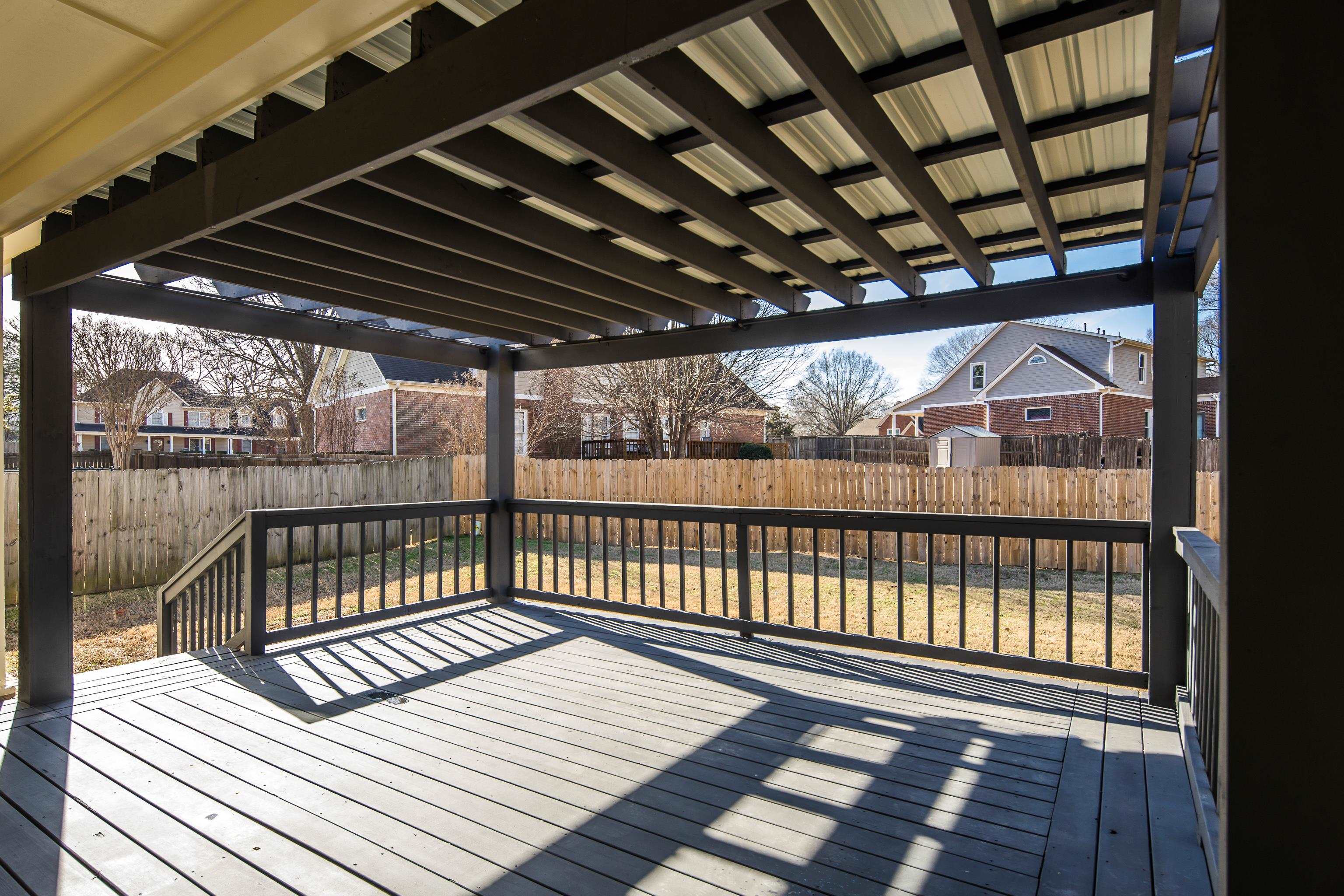 939 Fallen Oaks Drive Collierville, TN 38017 - Photo 21 of 23 a view of balcony with wooden floor