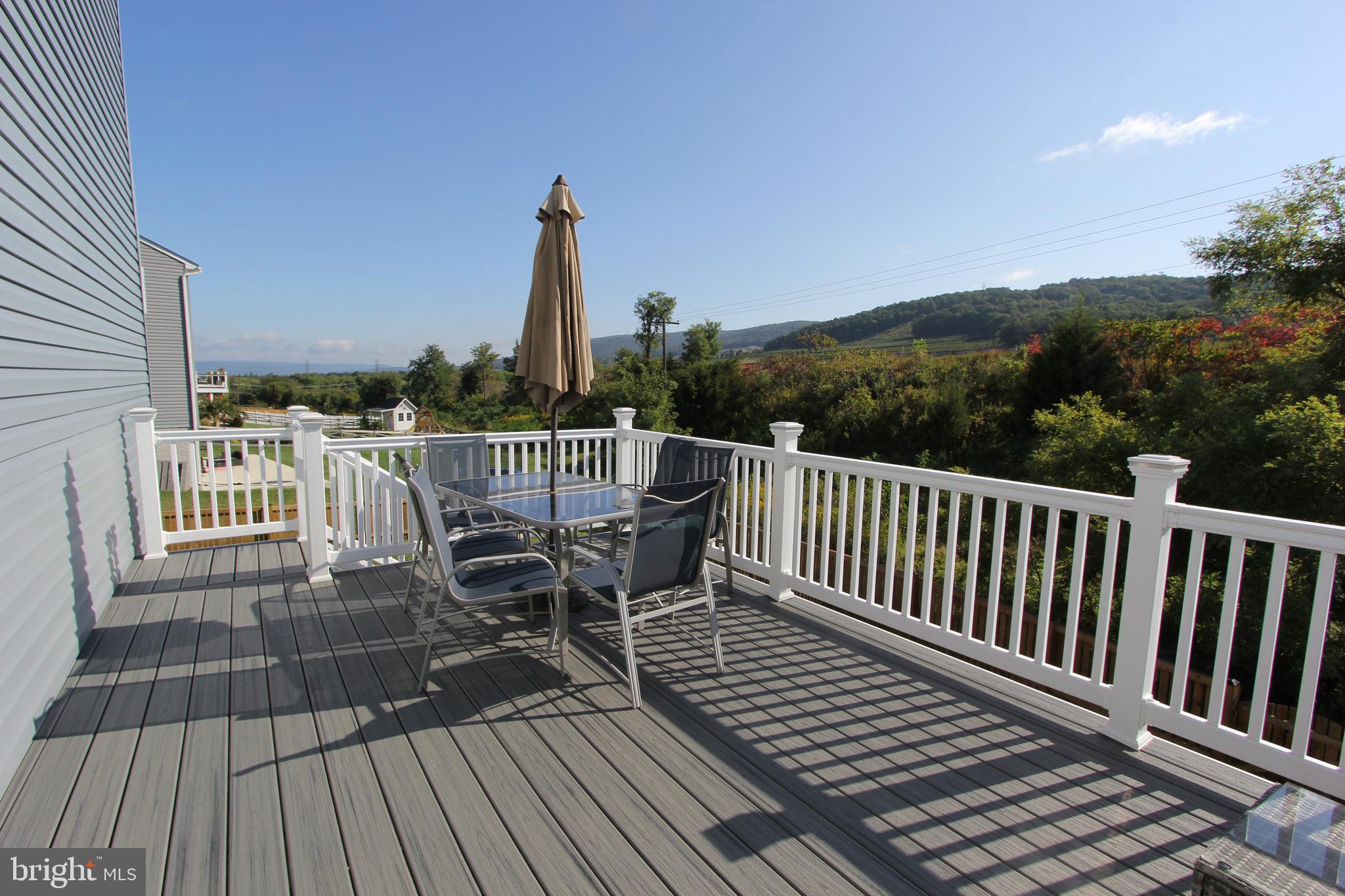 124 Boswell Boulevard Smithsburg, MD 21783 - Photo 33 of 42 Amazing Trex deck with magnificent mountain views