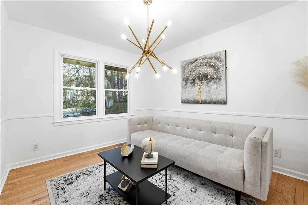 2520 Overlook Way Northeast Atlanta, GA 30345 - Photo 3 of 31 a living room with furniture and a window