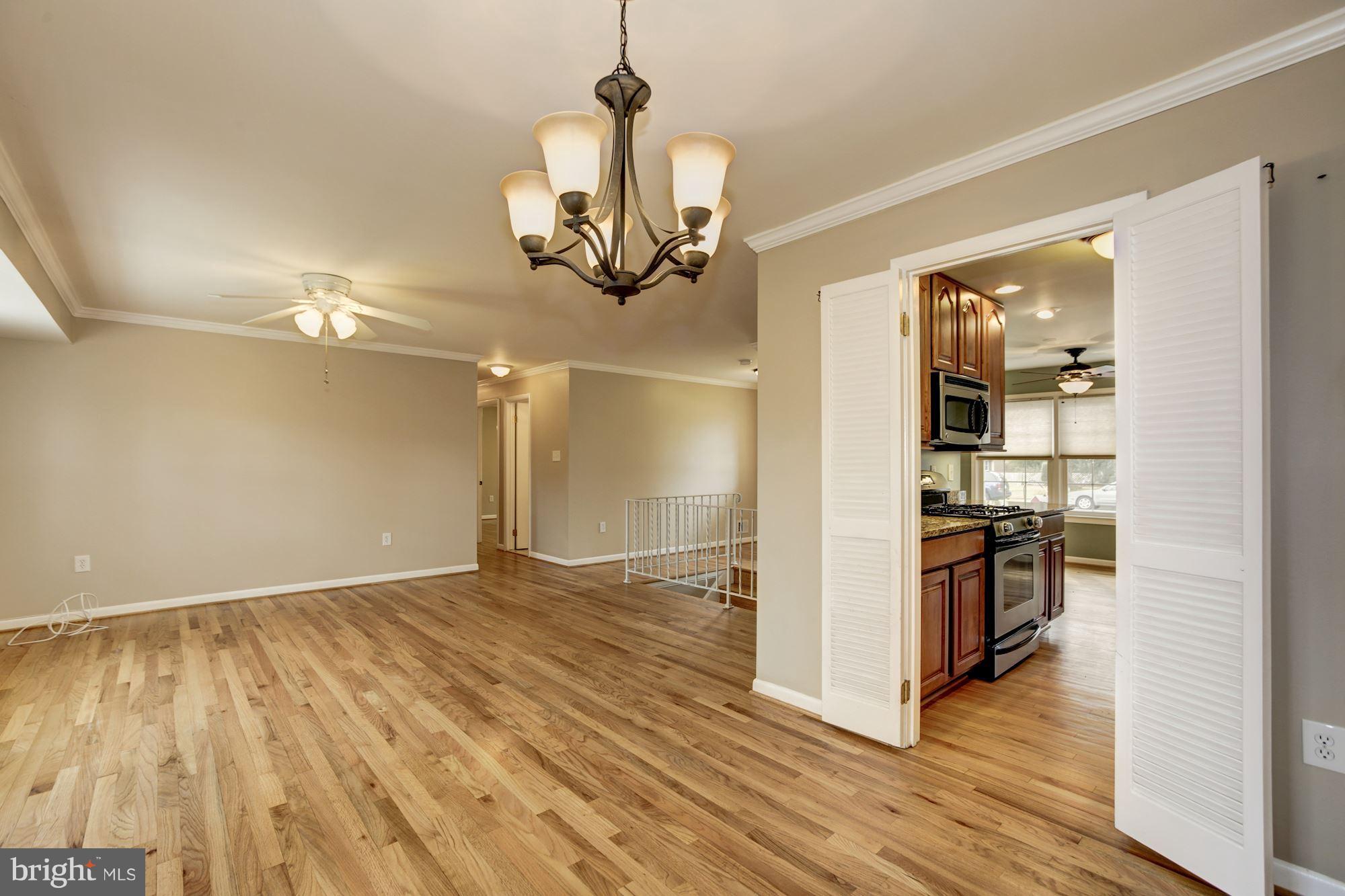 5502 Ashfield Road Alexandria, VA 22315 - Photo 12 of 27 Living Room & Dining Room