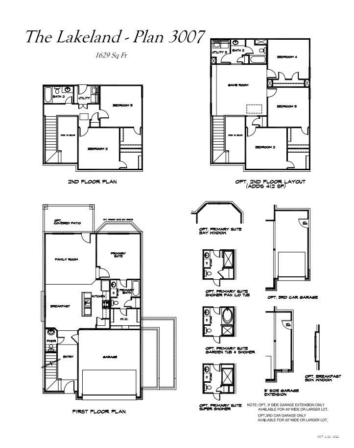 2416 Bluefish Court Conroe, TX 77384 - Photo 40 of 45 a picture of a floor plan