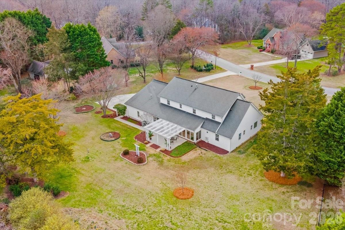 16601 Jefferson Place Fort Mill, SC 29708 - Photo 43 of 45 an aerial view of residential house with swimming pool