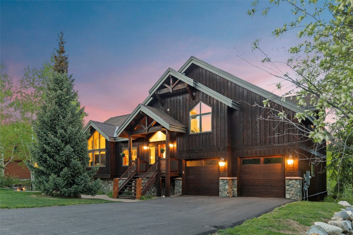 736 Wild Rose Road Silverthorne, CO 80498 - Photo 4 of 49 a front view of a house with a yard