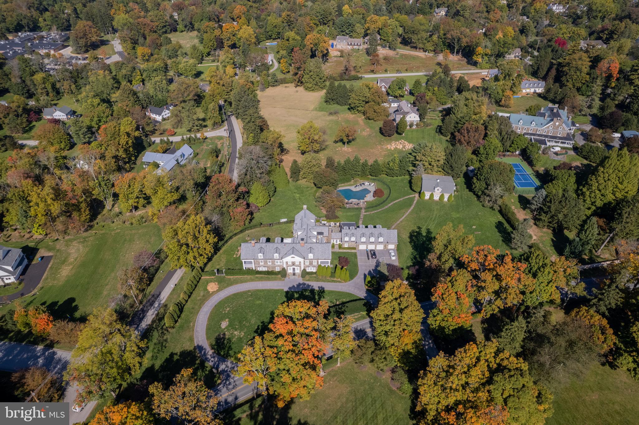 437 South Fairfield Road Devon, PA 19333 - Photo 14 of 16 Aerial