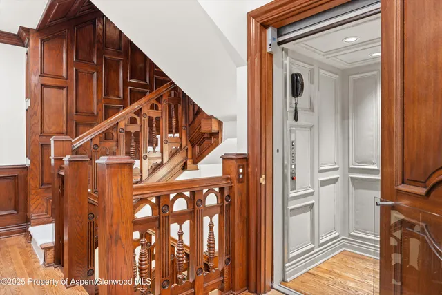 a view of front door