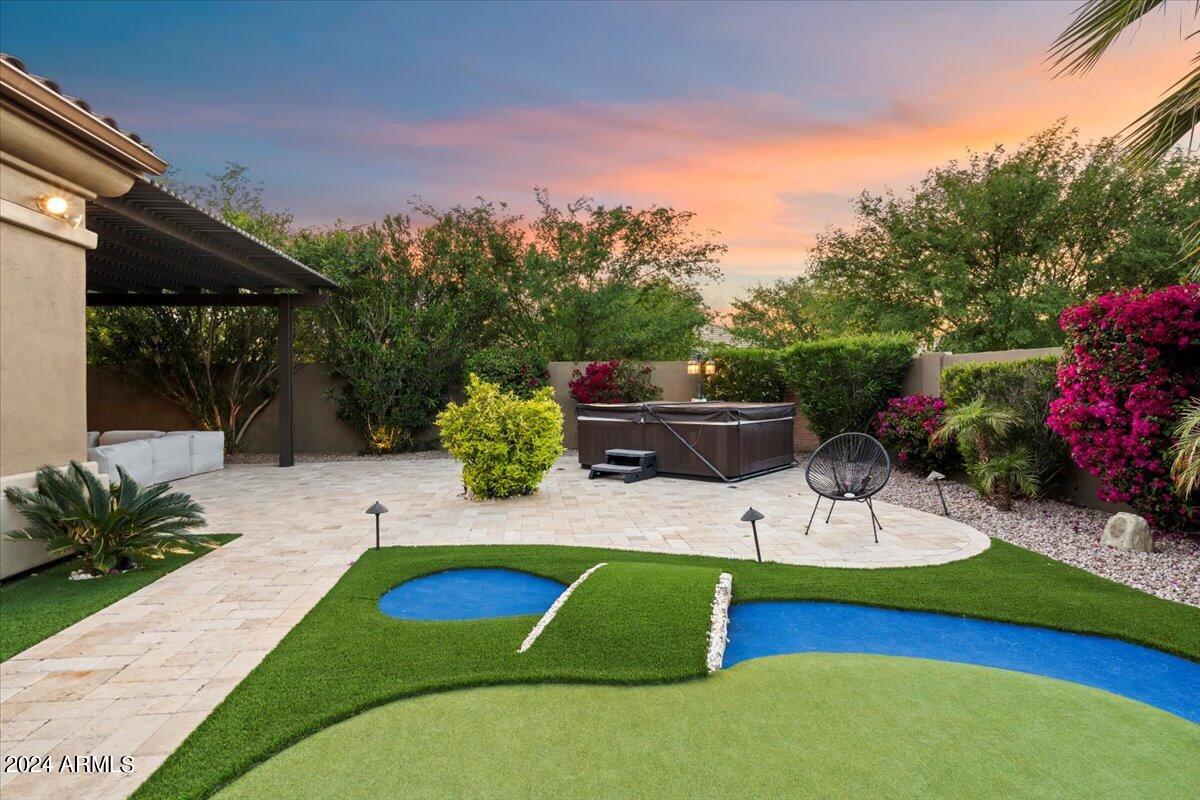 3126 East Harwell Road Phoenix, AZ 85042 - Photo 48 of 59 Backyard with Heated Spa