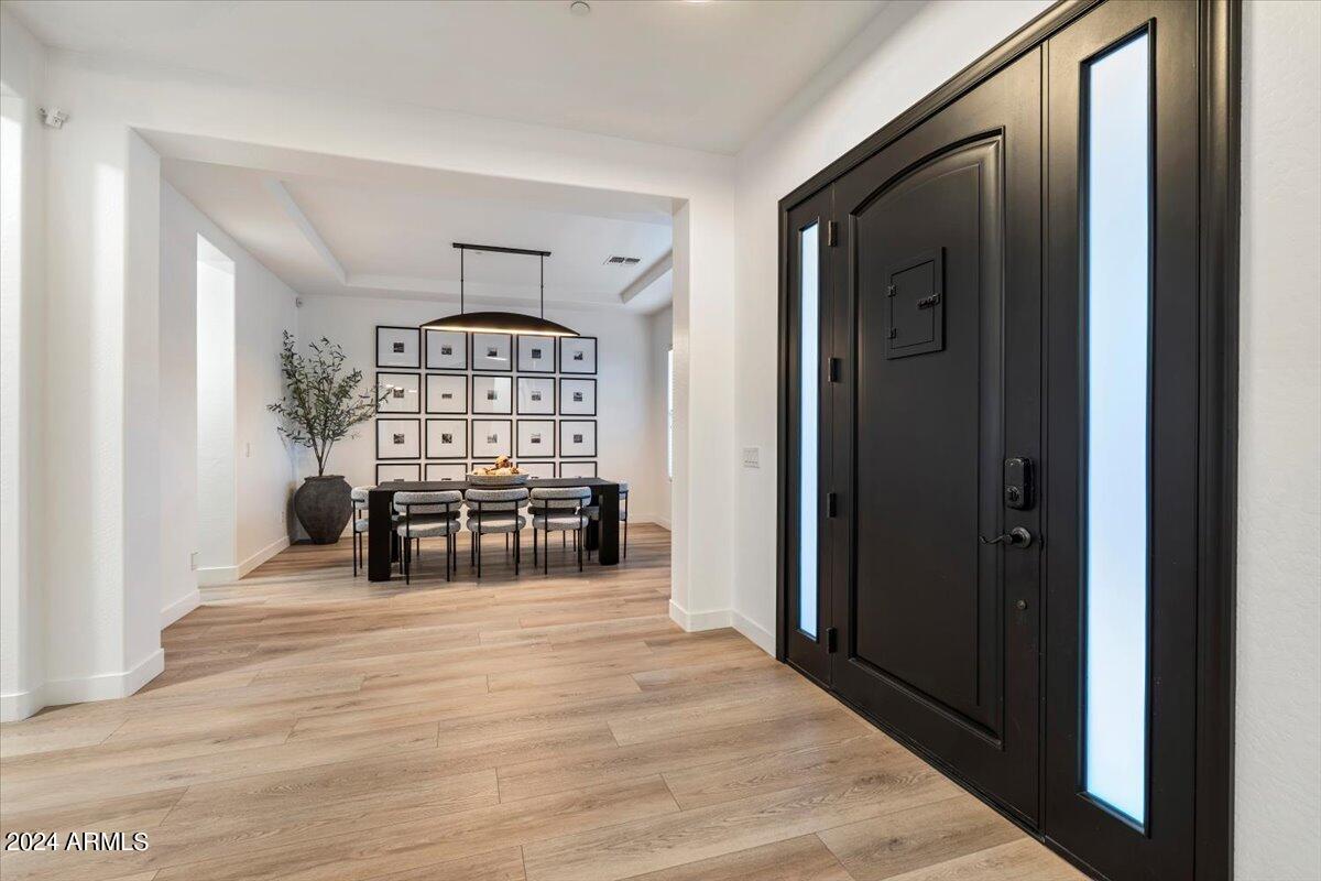 3126 East Harwell Road Phoenix, AZ 85042 - Photo 6 of 59 Foyer to Formal Dining and Living Room