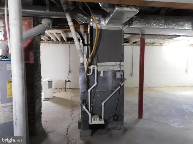 a view of storage and utility room