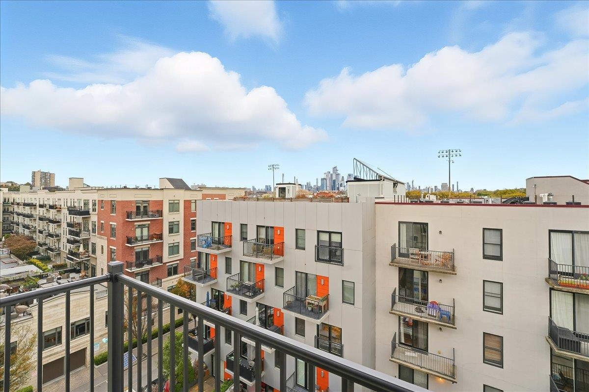 921 Madison Street, Unit 604 Hoboken, NJ 07030 - Photo 18 of 22 a view of buildings from a balcony